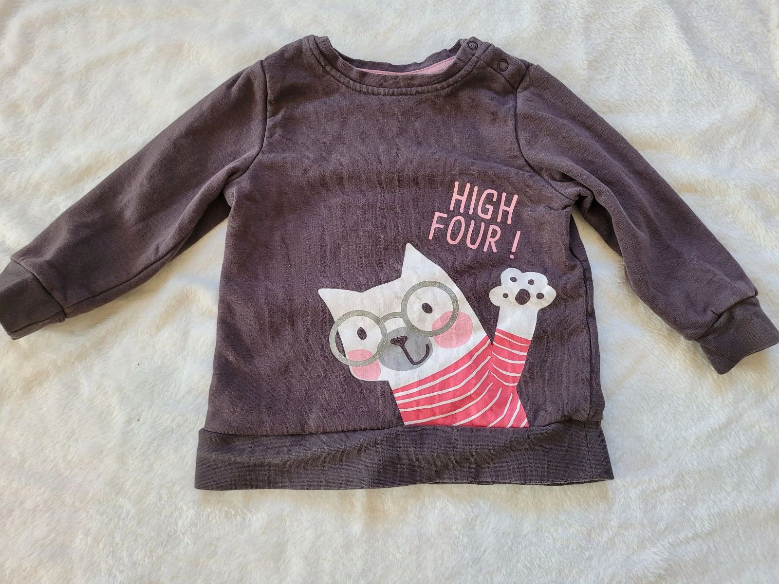 Pull molletonné chien 24mois